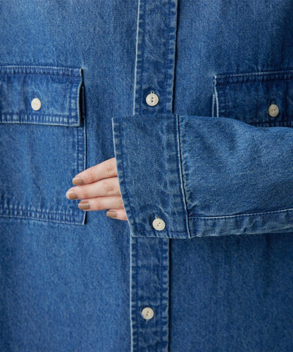 【全季節適用】牛仔襯衫