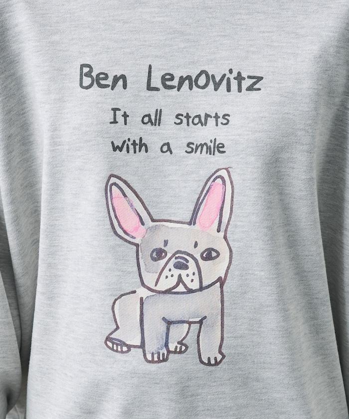 BEN LENOVITZ 狗頭印花衛衣