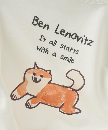 BEN LENOVITZ 狗頭印花衛衣