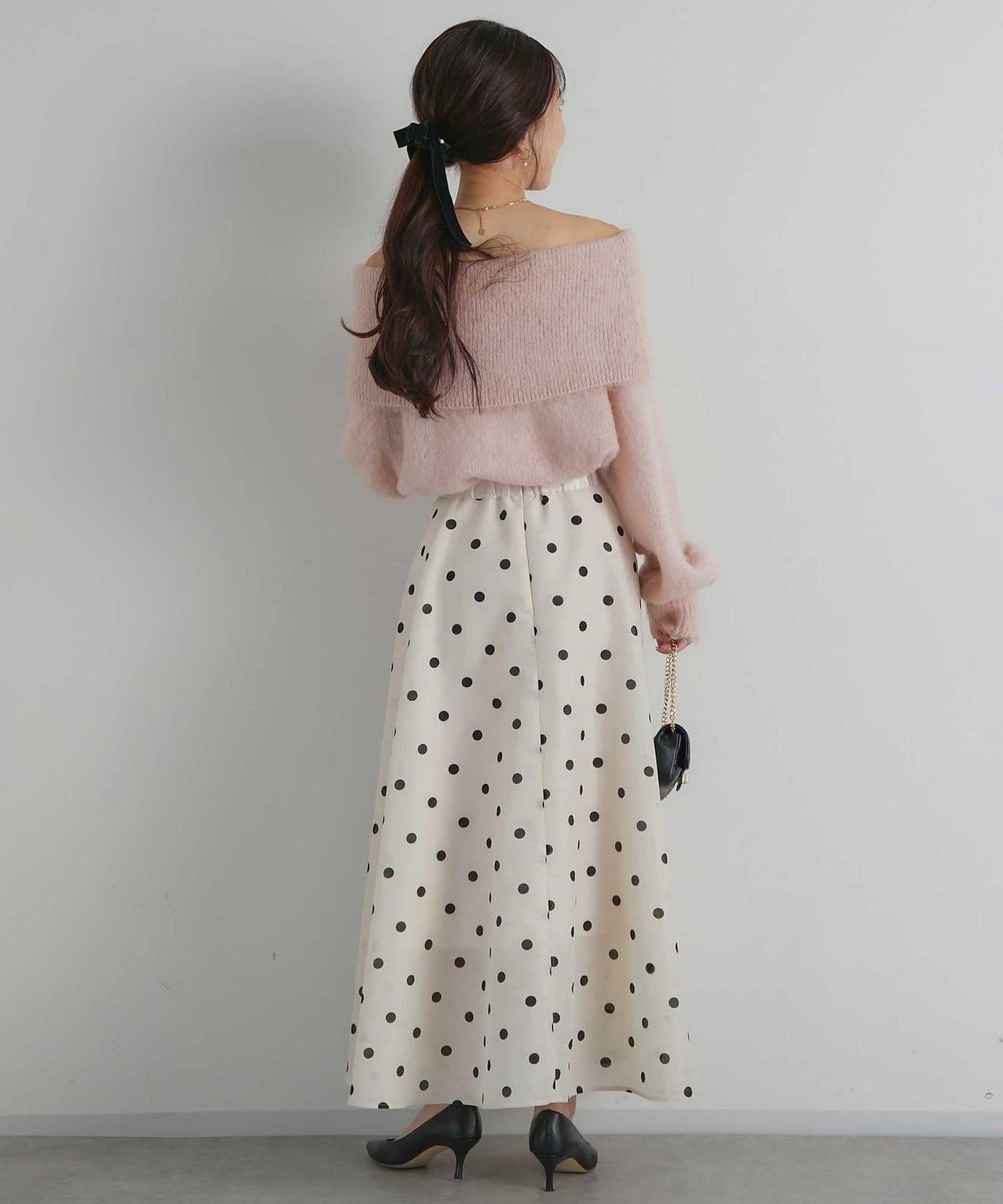 【優雅絲帶】天鵝絨髮圈