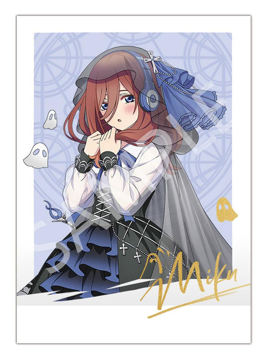 《五等分的新娘》∽_AFORCE×DRAGON HORSE 即時相機風明信片 三玖