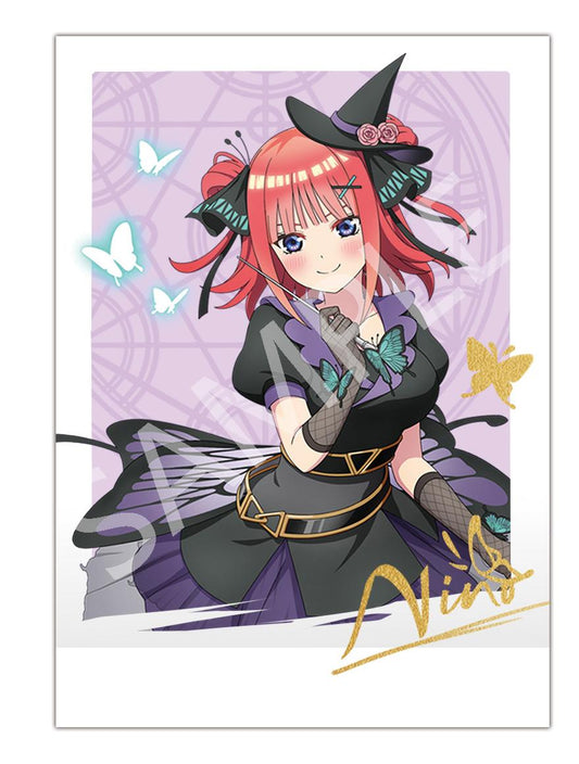 《五等分的新娘》∽_AFORCE×DRAGON HORSE 即時相機風明信片 二乃
