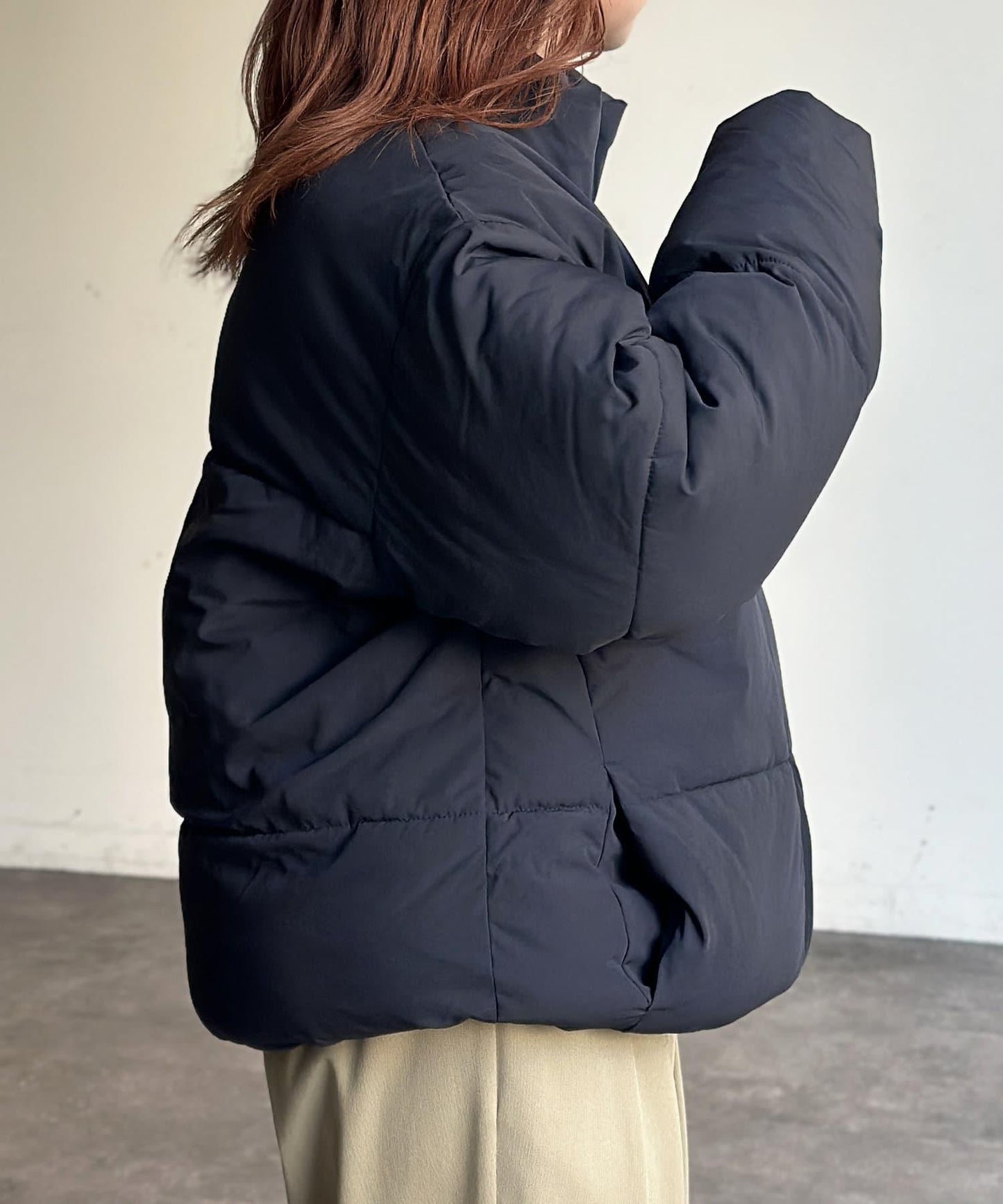 尼龍彈力中絨夾克