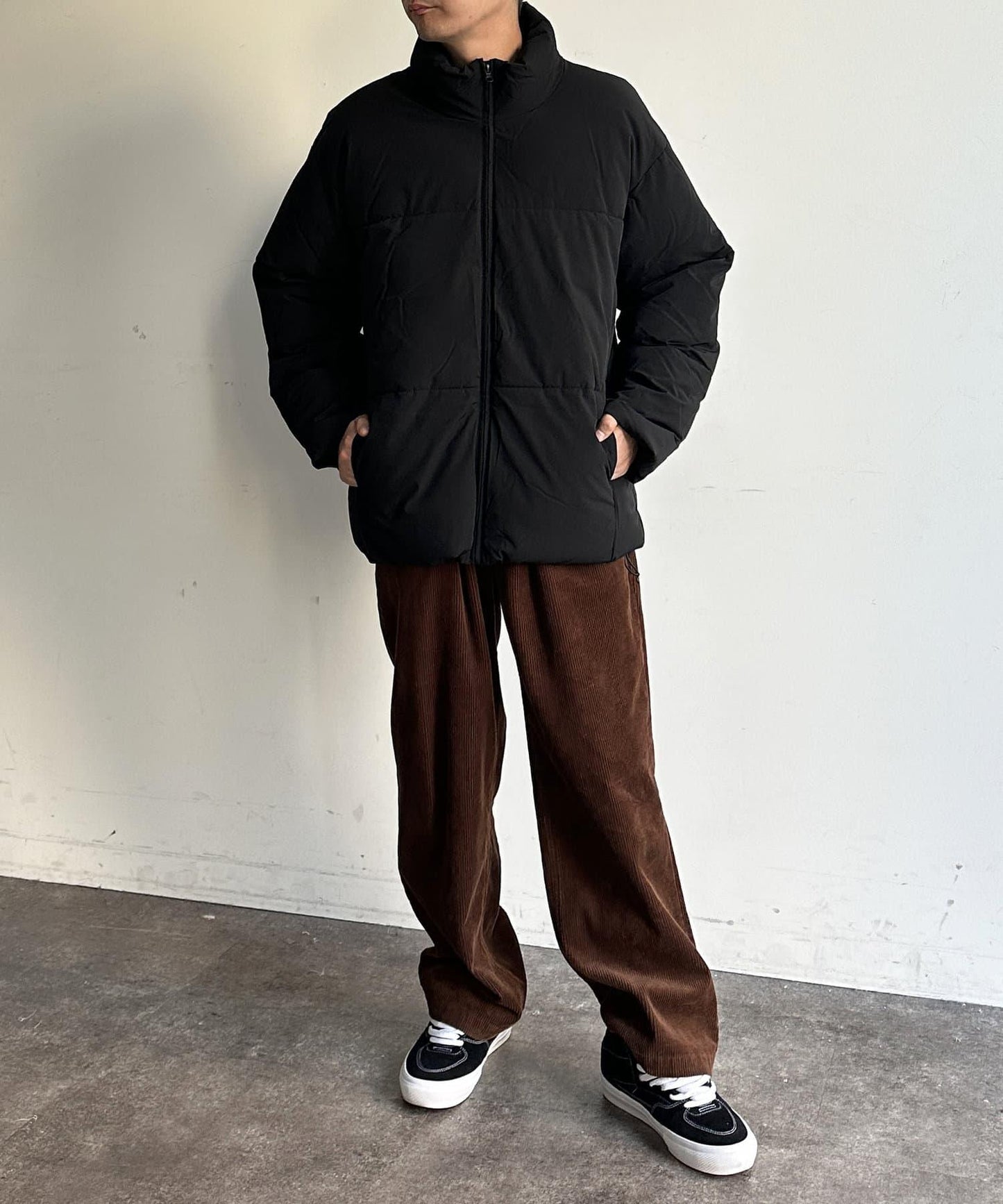 尼龍彈力中絨夾克