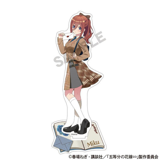 《五等分的新娘》- 三玖 中野 亞克力支架 學院風