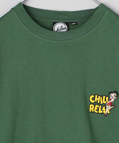 BETTY BOOP 唇印繡花 S/短袖T恤 / 242CL1ST103MU