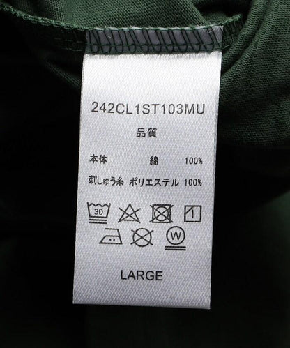 BETTY BOOP 唇印繡花 S/短袖T恤 / 242CL1ST103MU