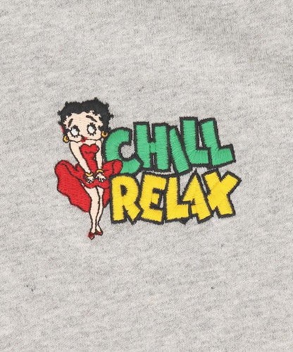 BETTY BOOP 唇印繡花 S/短袖T恤 / 242CL1ST103MU