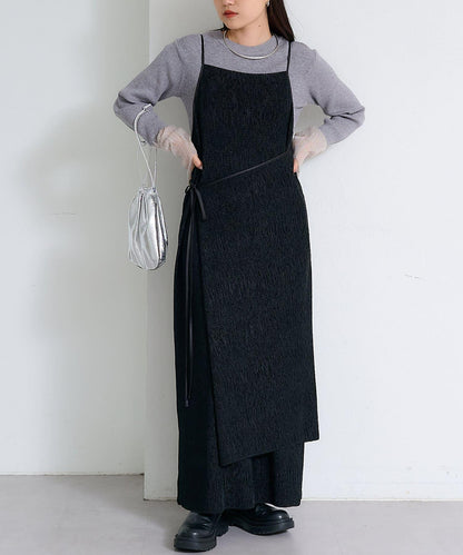 絨面褶皺交叉吊帶背心《海賊王》