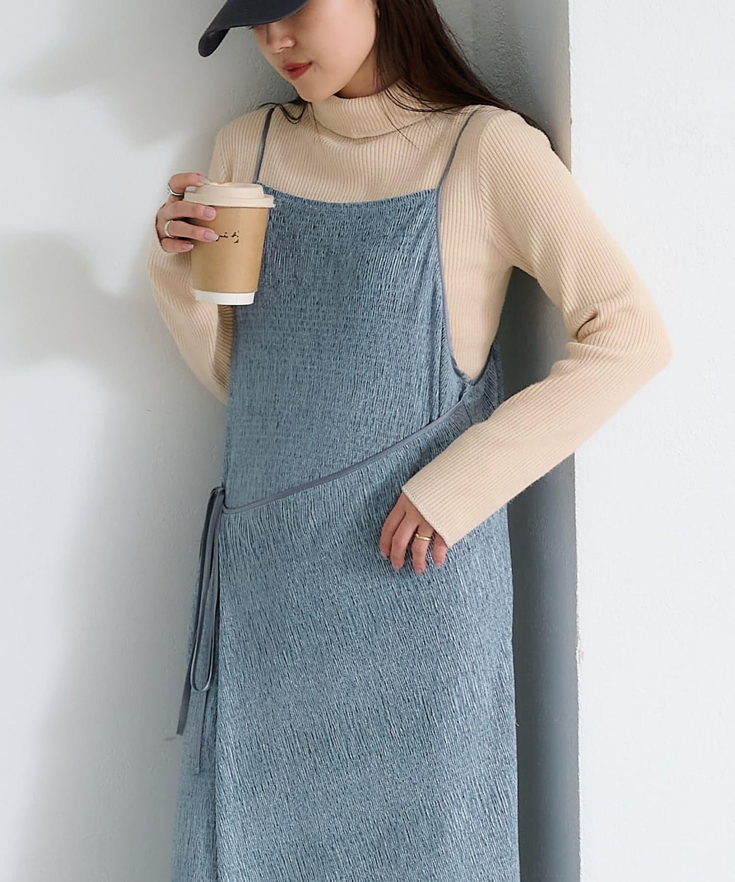 絨面褶皺交叉吊帶背心《海賊王》