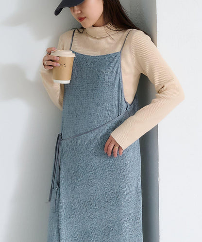 絨面褶皺交叉吊帶背心《海賊王》