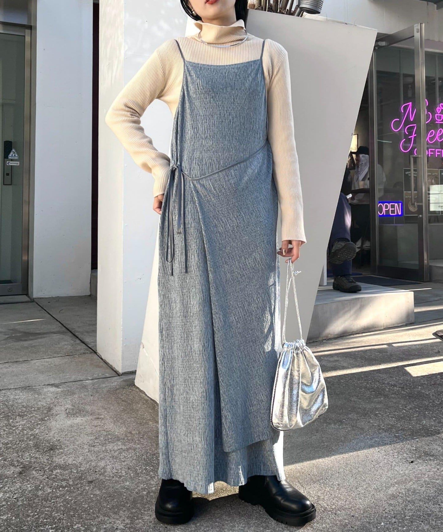 絨面褶皺交叉吊帶背心《海賊王》