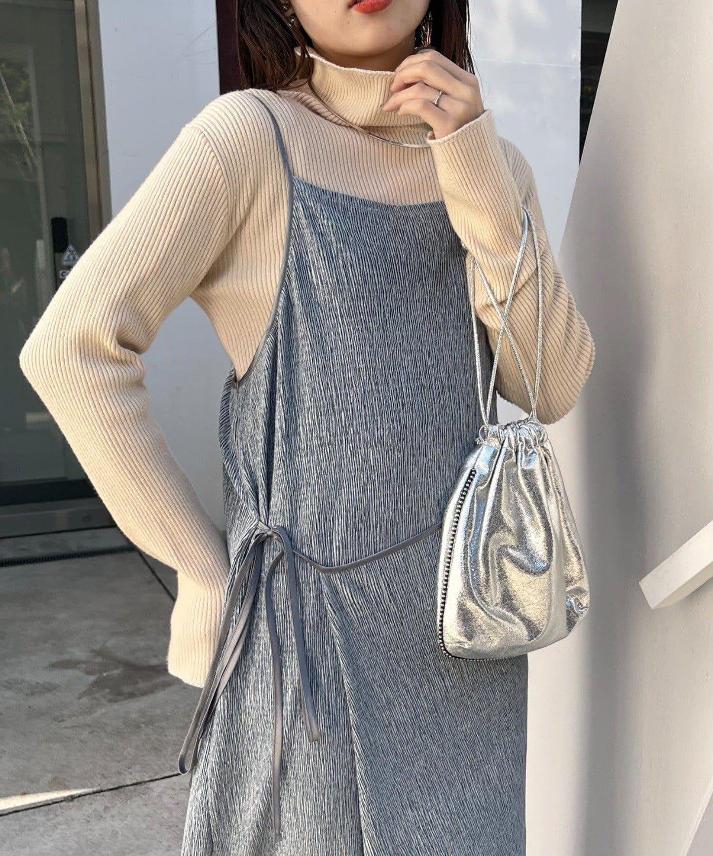 絨面褶皺交叉吊帶背心《海賊王》