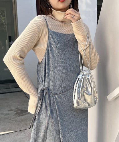 絨面褶皺交叉吊帶背心《海賊王》