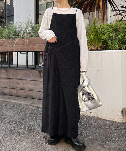 絨面褶皺交叉吊帶背心《海賊王》