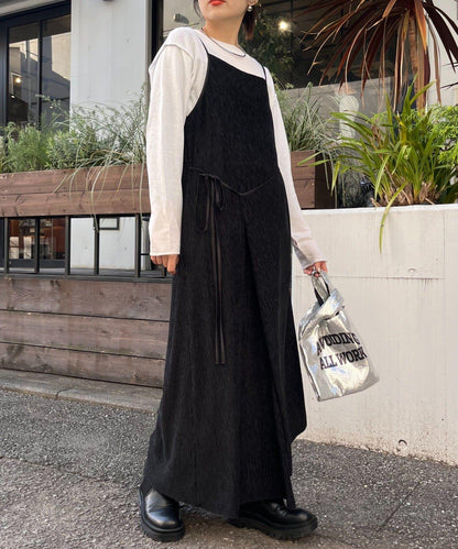 絨面褶皺交叉吊帶背心《海賊王》