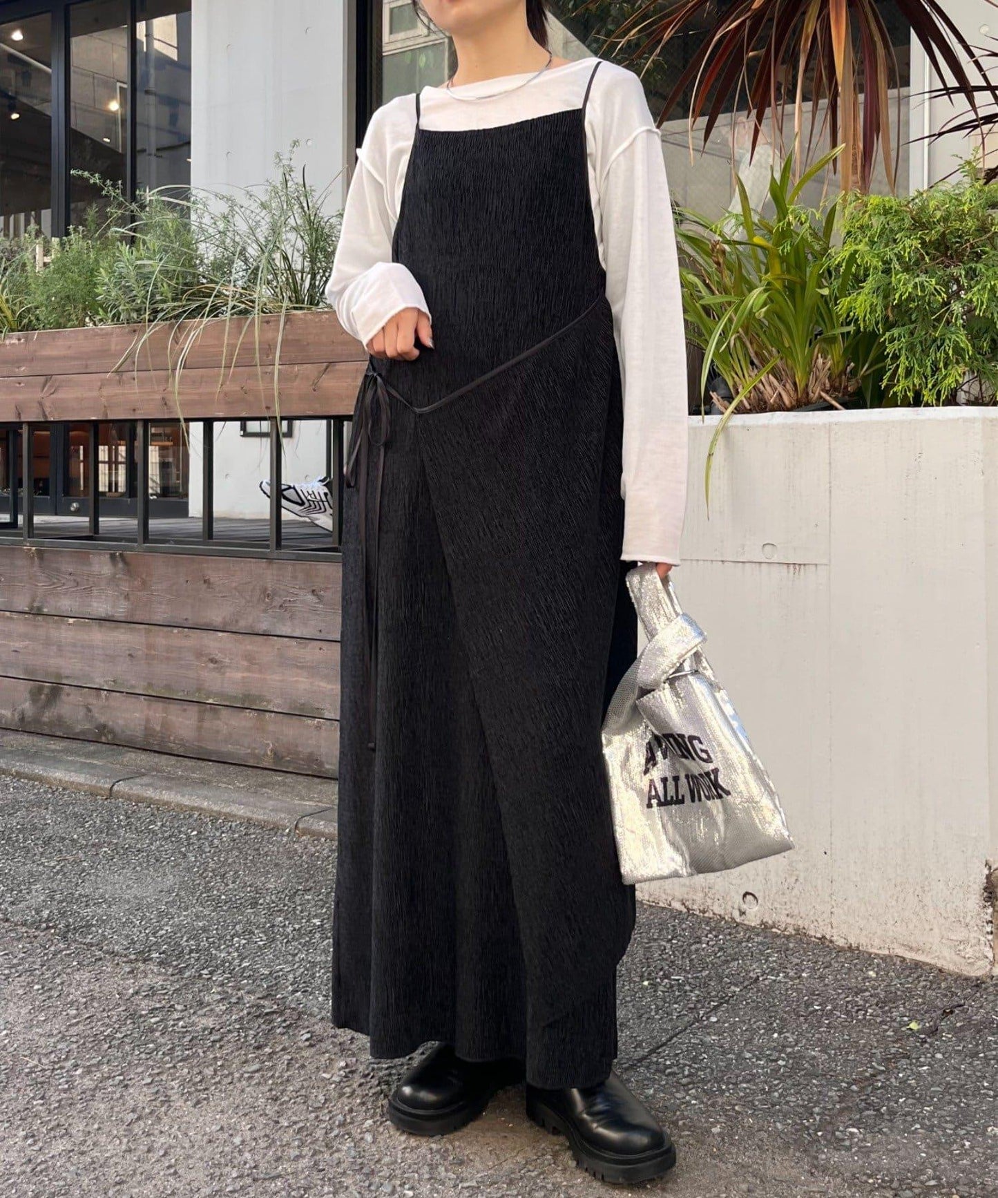 絨面褶皺交叉吊帶背心《海賊王》