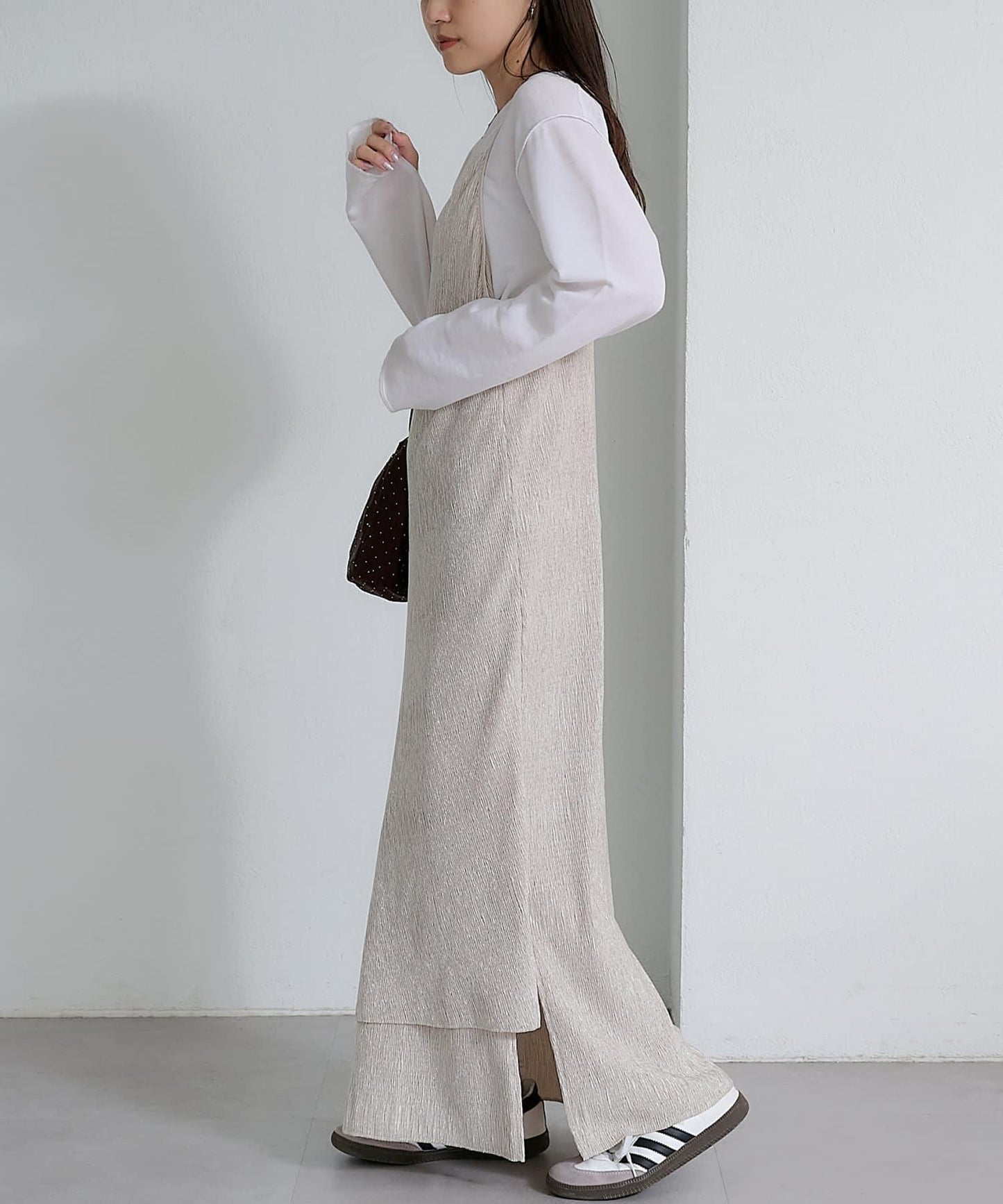 絨面褶皺交叉吊帶背心《海賊王》