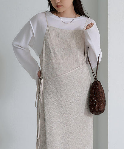 絨面褶皺交叉吊帶背心《海賊王》