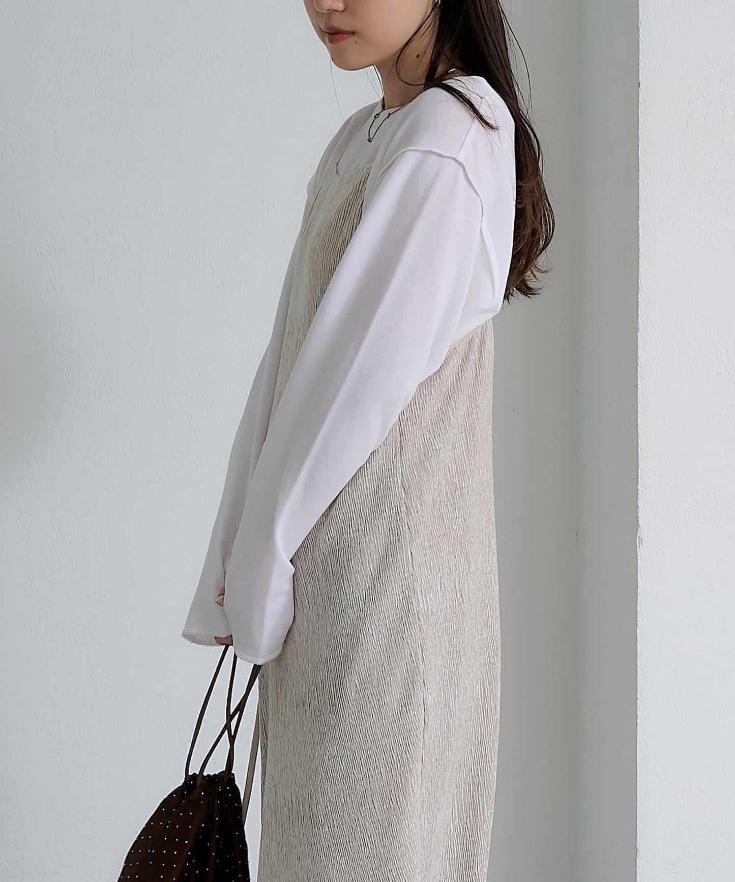 絨面褶皺交叉吊帶背心《海賊王》