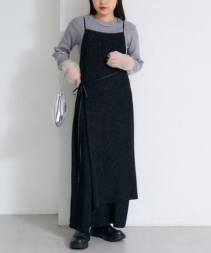 絨面褶皺交叉吊帶背心《海賊王》