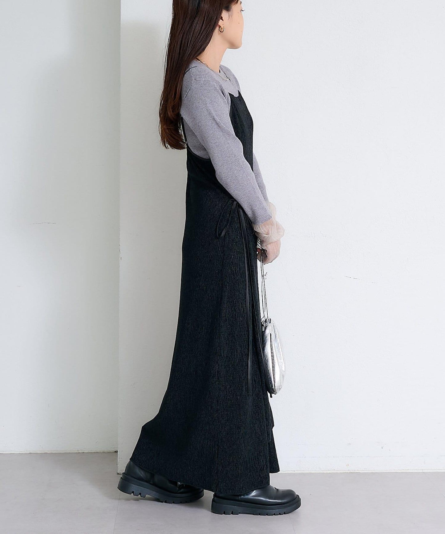 絨面褶皺交叉吊帶背心《海賊王》