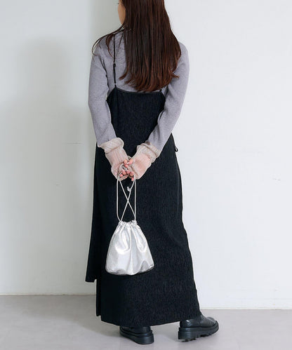 絨面褶皺交叉吊帶背心《海賊王》