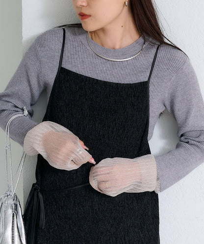 絨面褶皺交叉吊帶背心《海賊王》