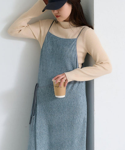 絨面褶皺交叉吊帶背心《海賊王》