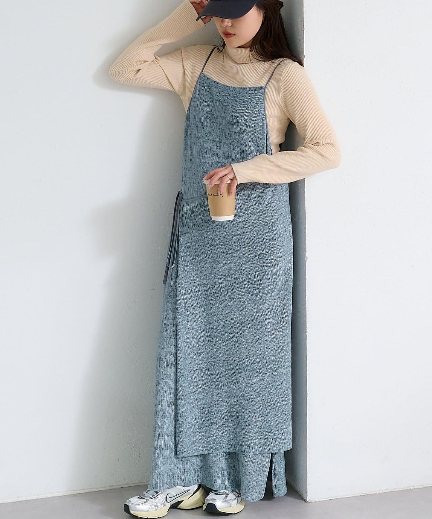 絨面褶皺交叉吊帶背心《海賊王》