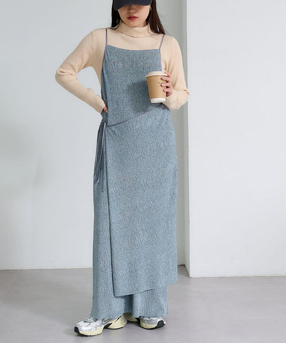 絨面褶皺交叉吊帶背心《海賊王》