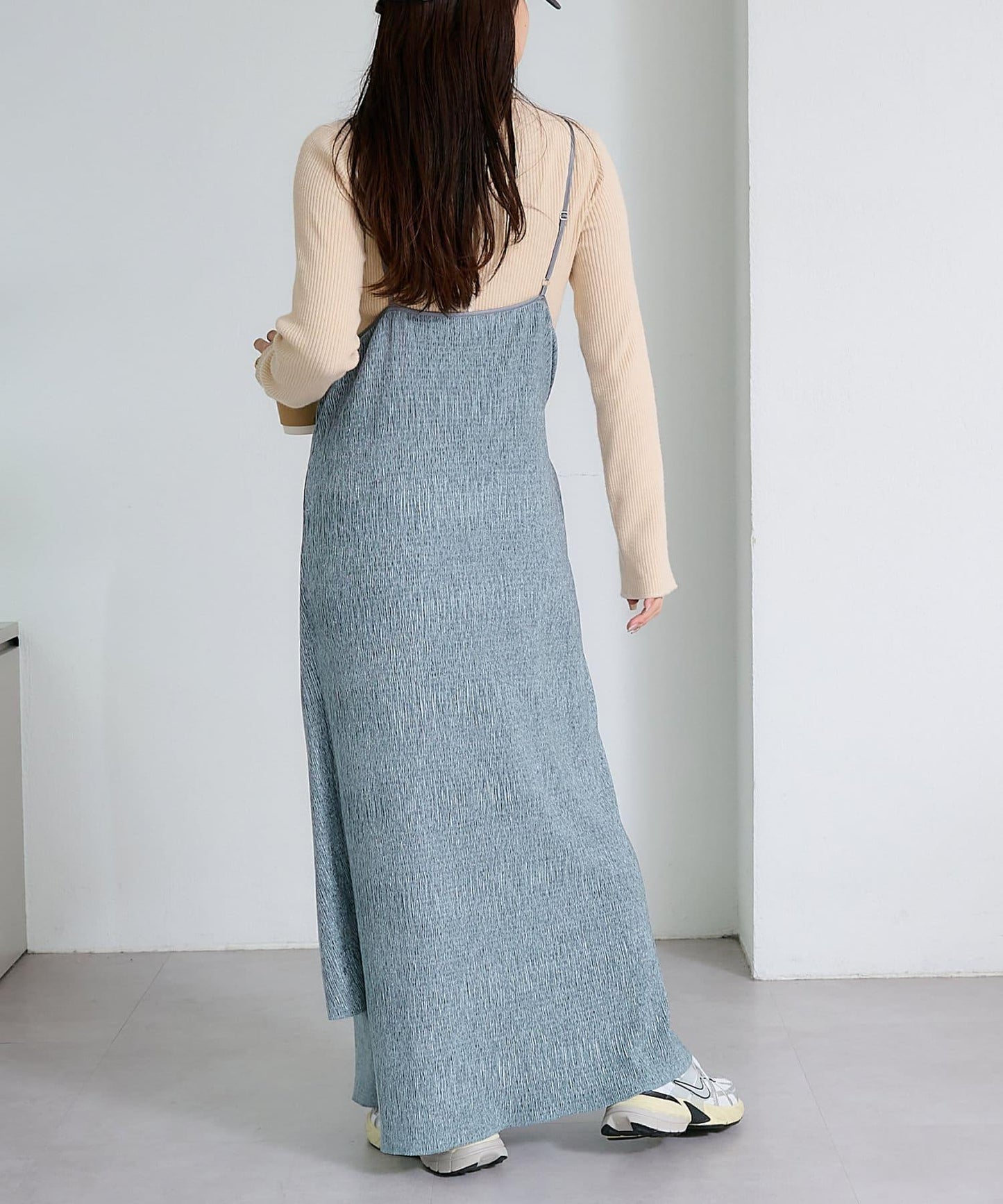 絨面褶皺交叉吊帶背心《海賊王》