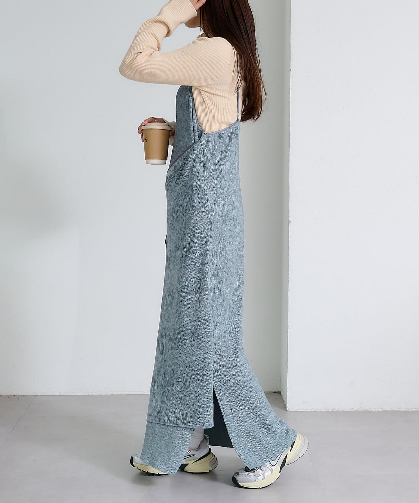 絨面褶皺交叉吊帶背心《海賊王》