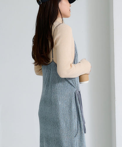 絨面褶皺交叉吊帶背心《海賊王》