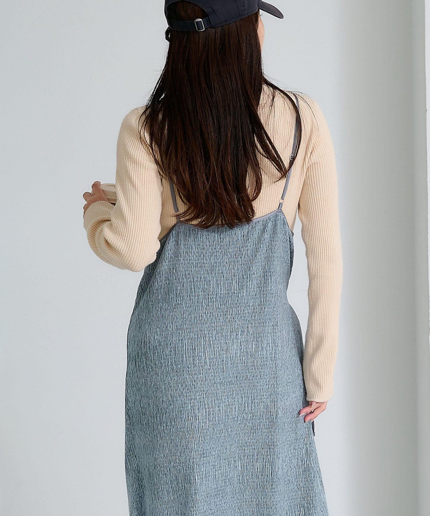 絨面褶皺交叉吊帶背心《海賊王》