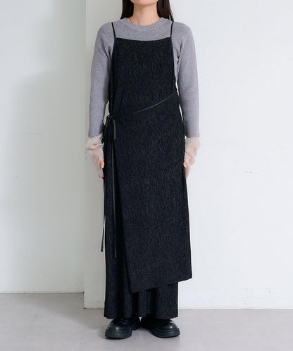 絨面褶皺交叉吊帶背心《海賊王》