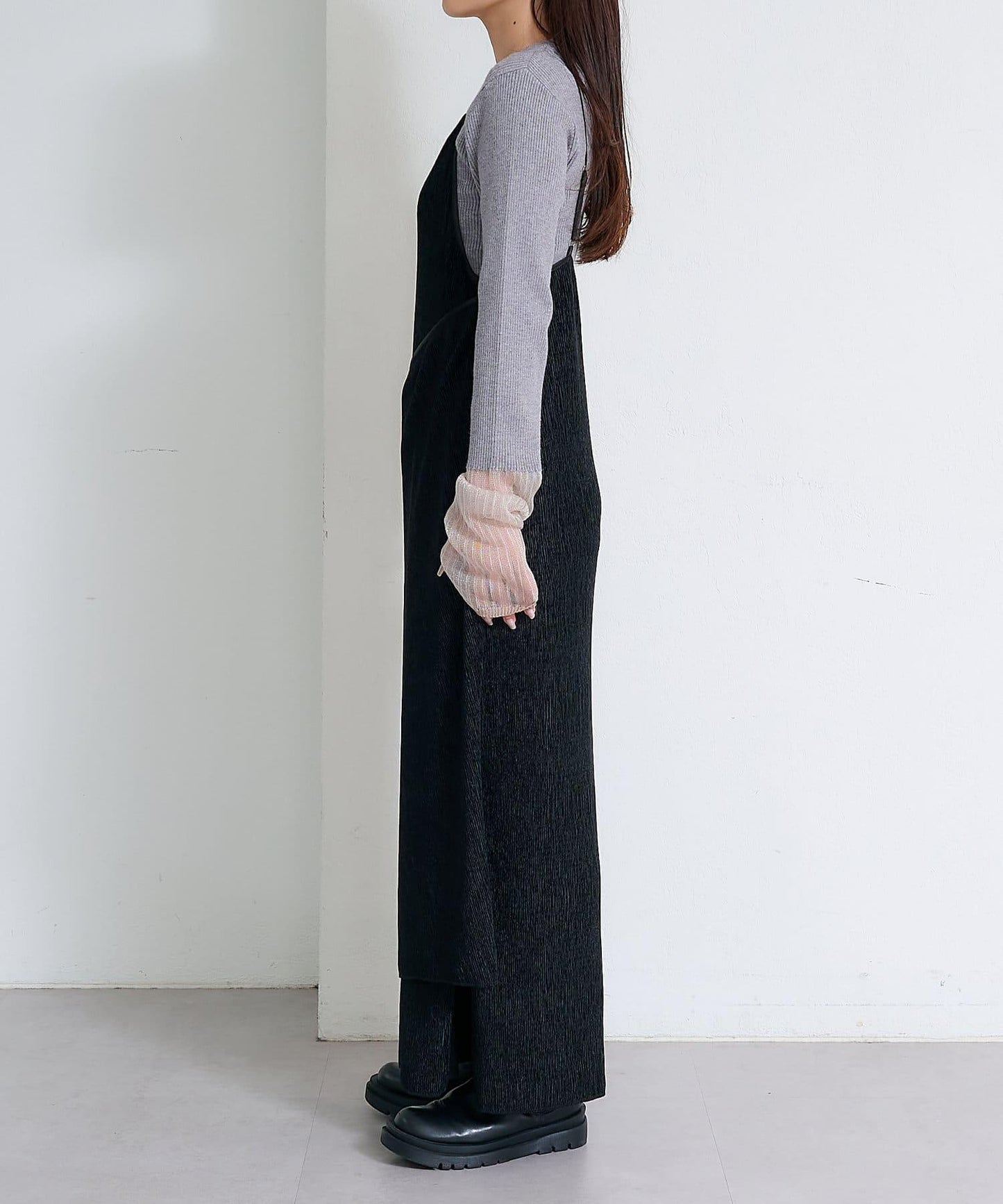 絨面褶皺交叉吊帶背心《海賊王》