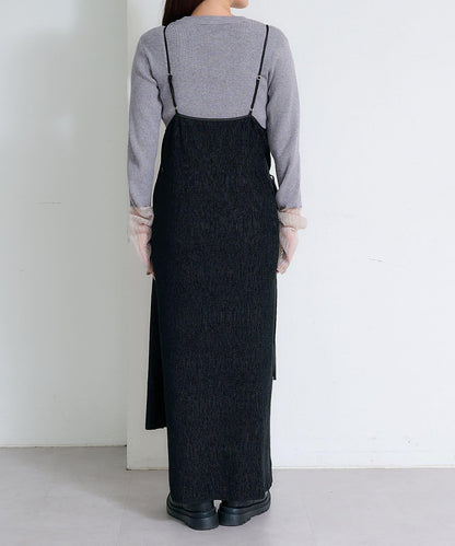 絨面褶皺交叉吊帶背心《海賊王》