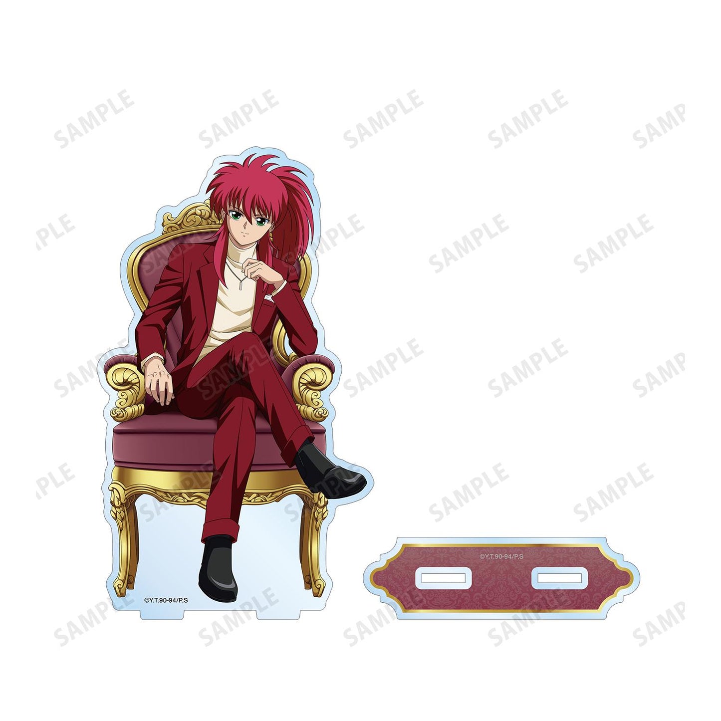 幽☆遊☆白書_描き下ろし 蔵馬 玉座ver. 大號亞克力立牌