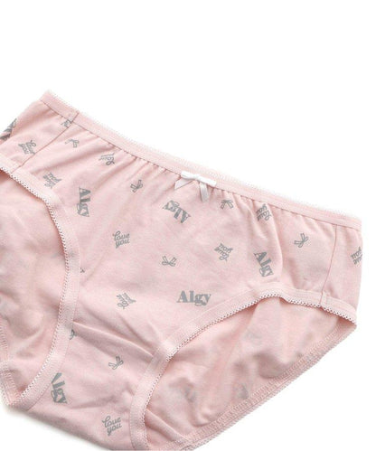 蝴蝶結圖案logo短褲