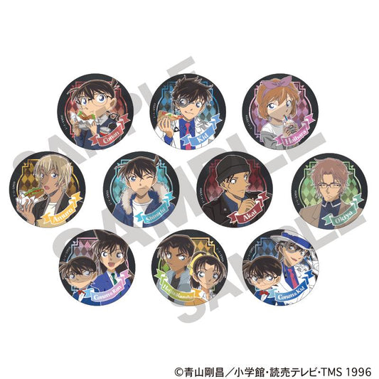 《名偵探柯南》_交易罐徽章 碎片食品【箱裝/10個裝】