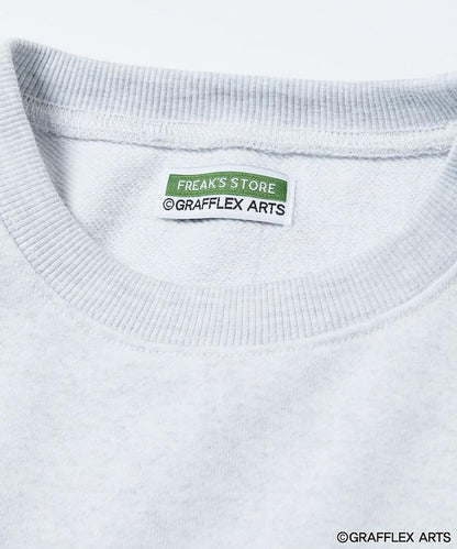 版 GRAFFLEX SMILE EVERYDAY3 背部刺繡毛氈設計 圓領衛衣