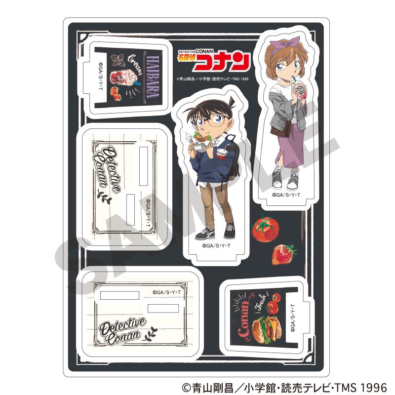 《名偵探柯南》亞克力支架 江戶川柯南&灰原哀 零食