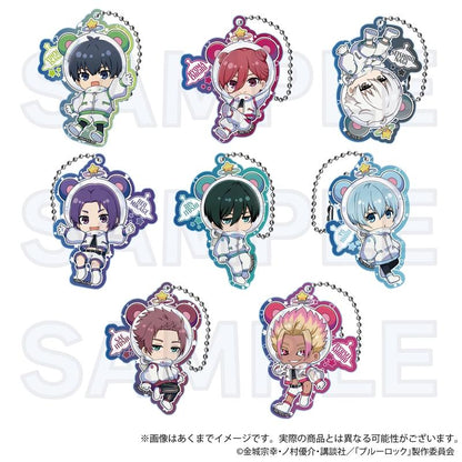 《藍色監獄》交易用亞克力鑰匙扣 宇宙人版【盒裝/8個裝】