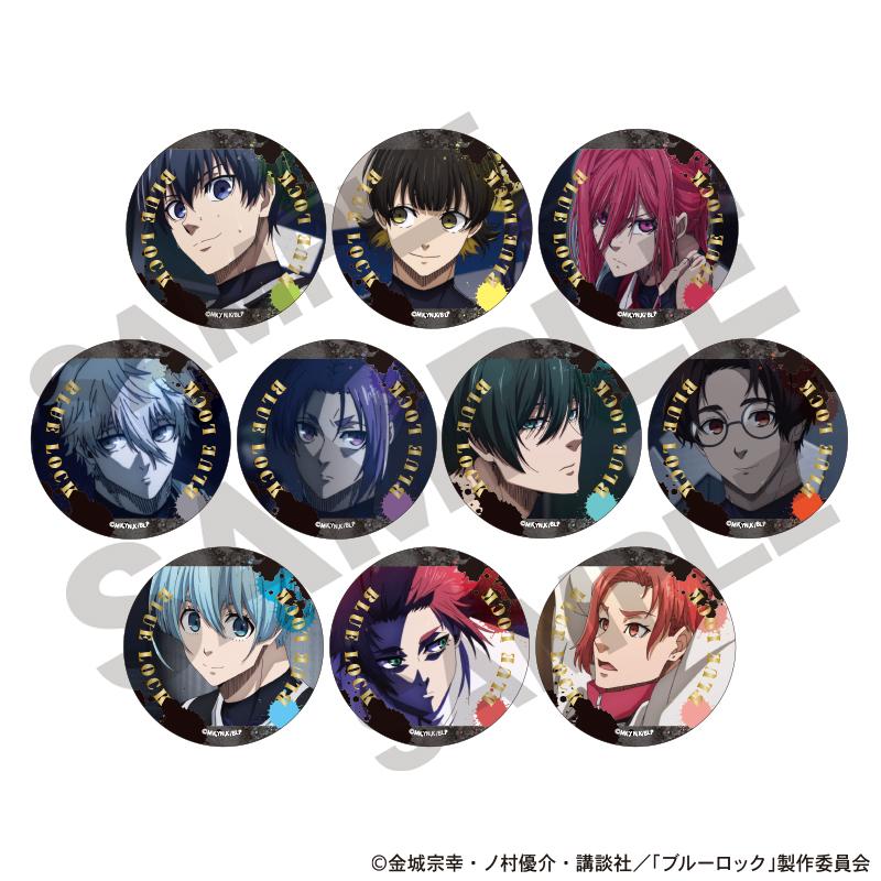 《藍色監獄》交易箔印製罐徽章 【全套裝盒/10個裝】