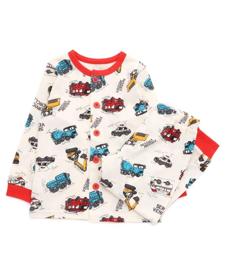 工作車總花紋睡衣