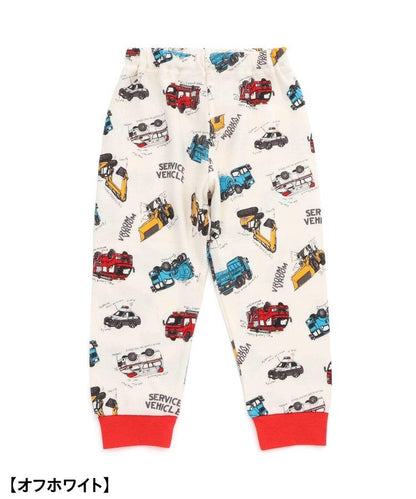 工作車總花紋睡衣