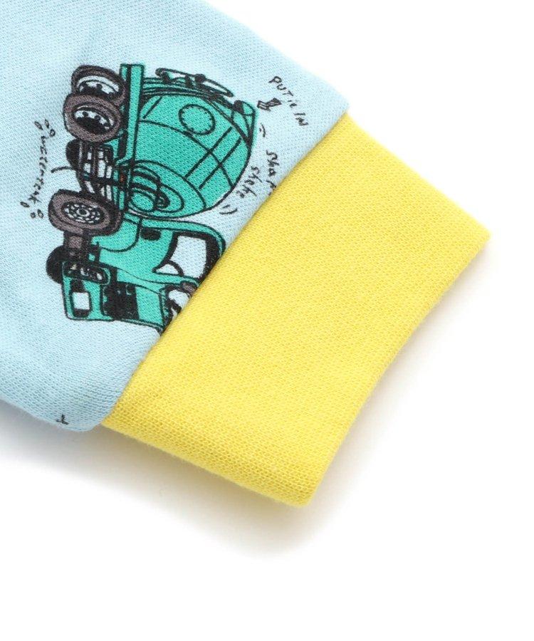 工作車總花紋睡衣