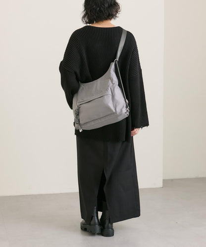 《輕量/500毫升寵物瓶也能放入！/通勤也推薦》2WAY雙肩包&單肩包