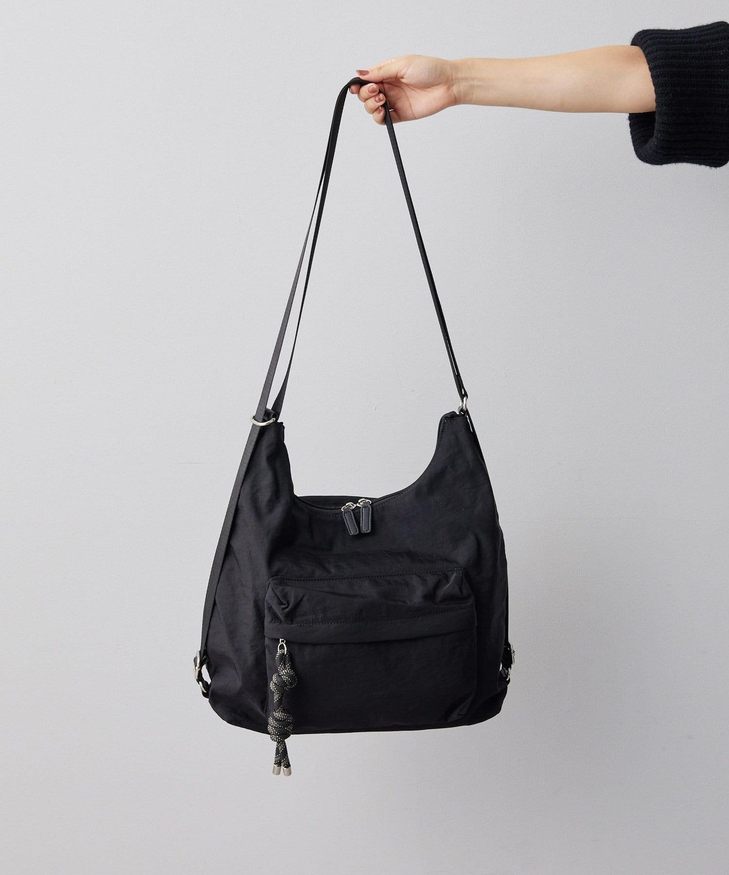 《輕量/500毫升寵物瓶也能放入！/通勤也推薦》2WAY雙肩包&單肩包